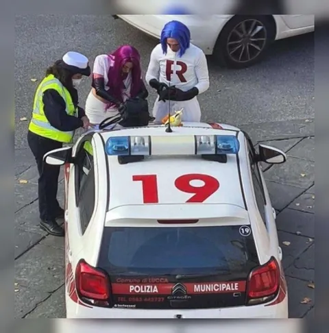 Controllo della polizia municipale