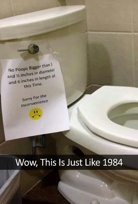 No Poops Bigger Than 1984