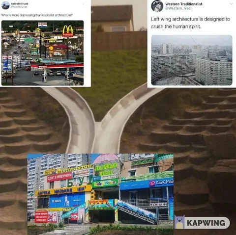 Capitalist or Left-Wing Architecture