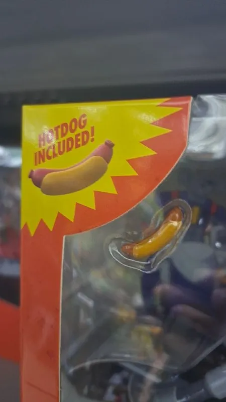 Tiny Hot Dog Included