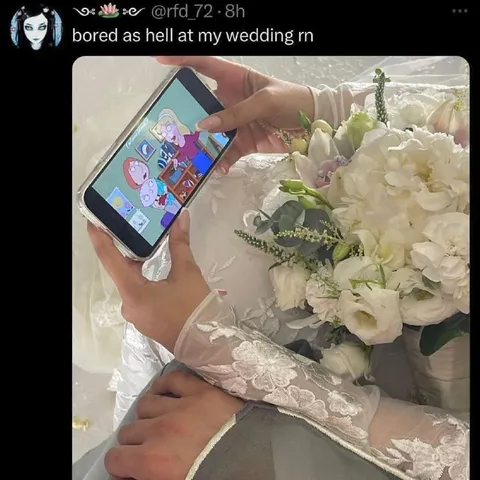 Bored at My Own Wedding