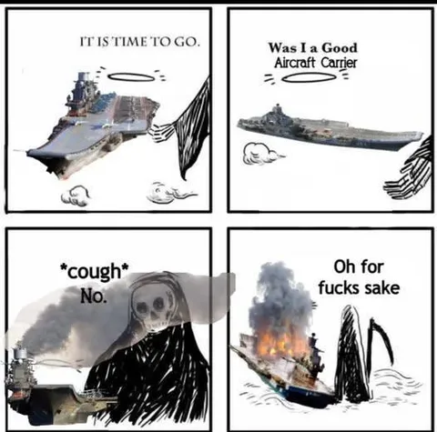 Aircraft Carrier Goes to Heaven
