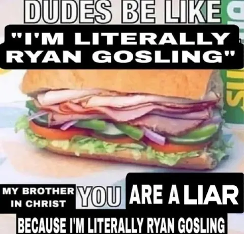 Literally Ryan Gosling Sandwich