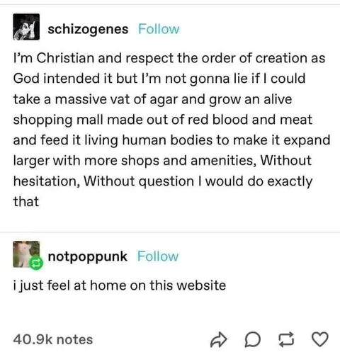 Living Blood And Meat Mall