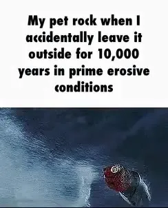 Pet Rock After 10000 Years