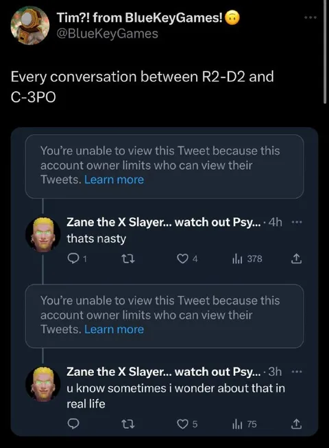 R2-D2 and C-3PO Conversation