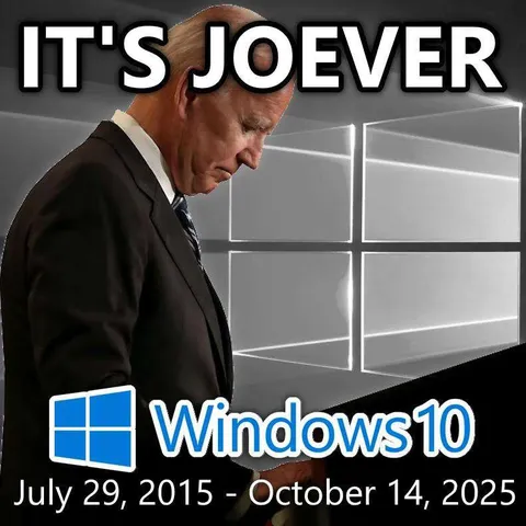 It's Joever for Windows 10