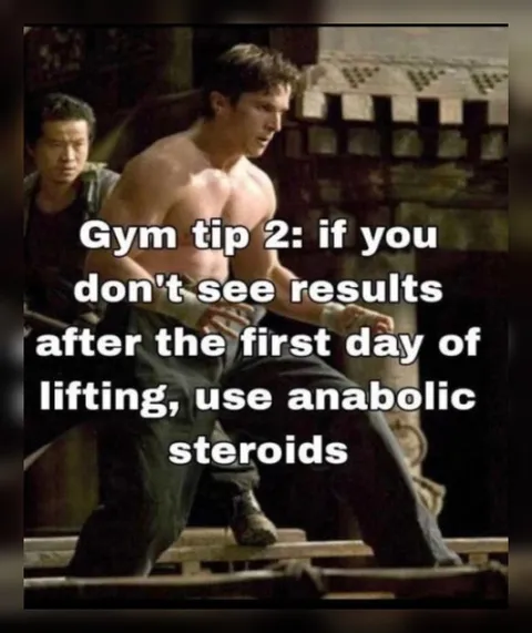 Gym Tip 2: Anabolic Steroids