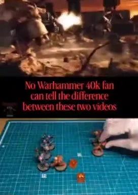 Warhammer 40K Looks Like Tabletop