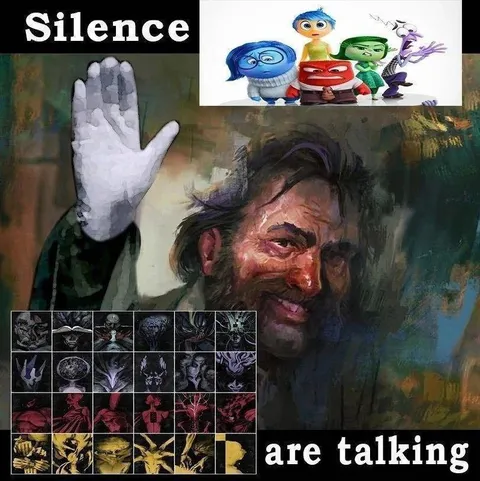 Silence Are Talking Meme