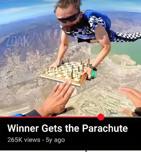 Winner Gets the Parachute