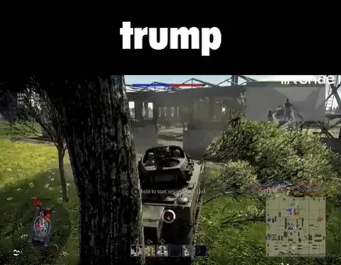 Trump Tank Hits the Target