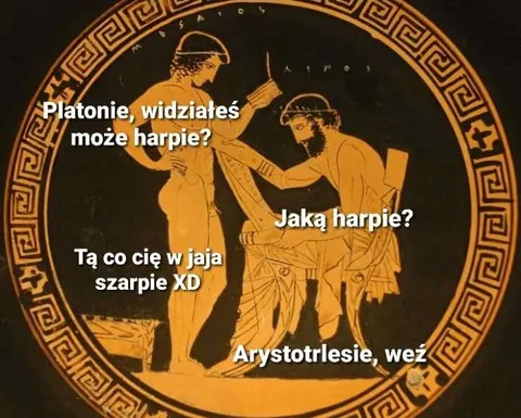 Platon i harpia od jaj