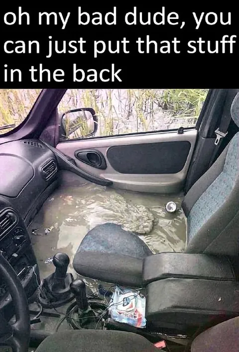 Put That Stuff in the Back