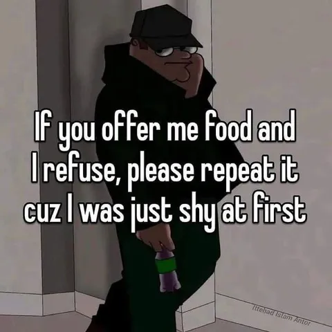Please Offer Food Again