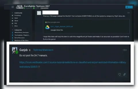 Do Not Post the DA7 Manuals