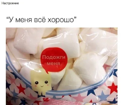У меня всё хорошо, подожги меня
