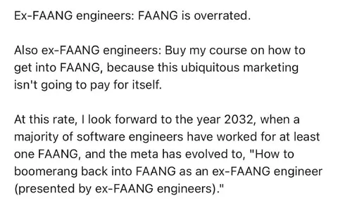 Ex-FAANG Engineers Sell the Dream