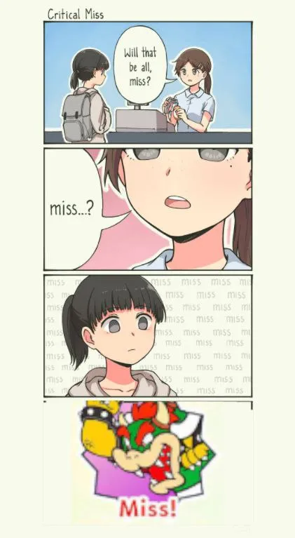 Critical Miss Reaction