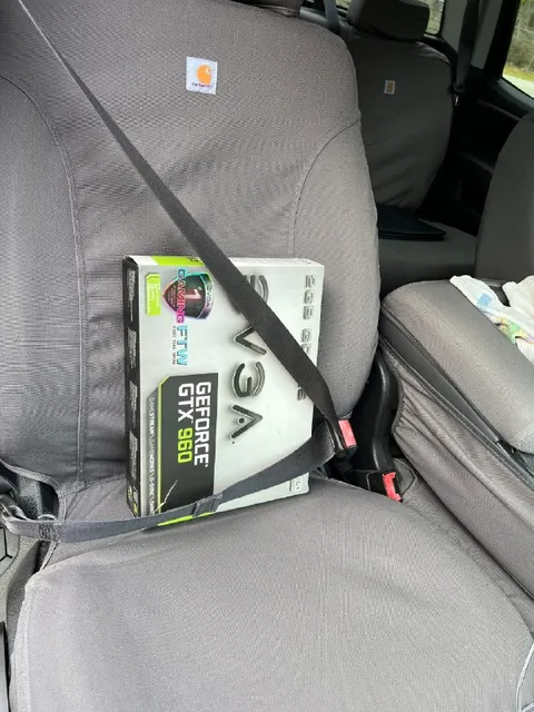 Safely Buckled Graphics Card