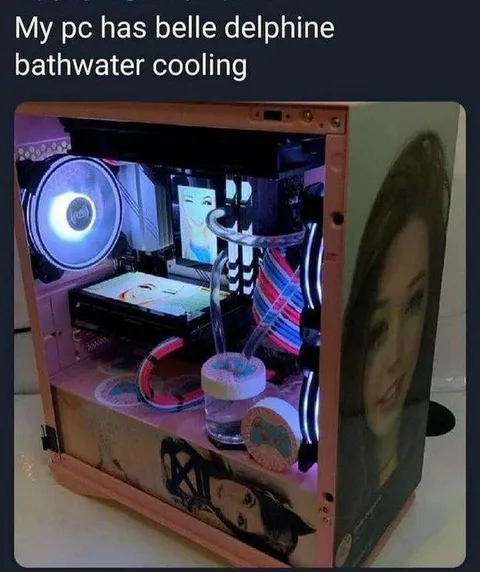 Belle Delphine Bathwater PC Cooling
