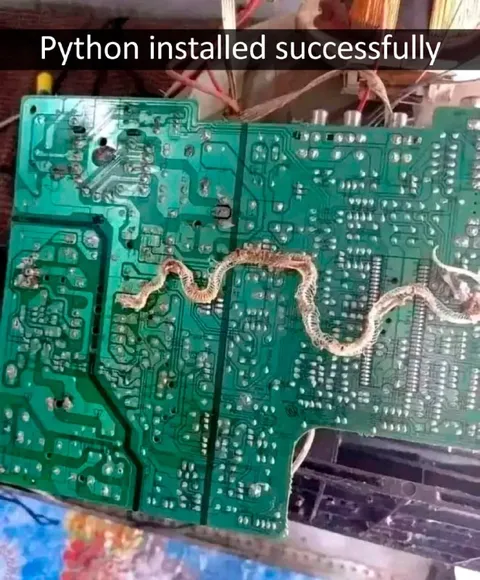 Python Installed Successfully