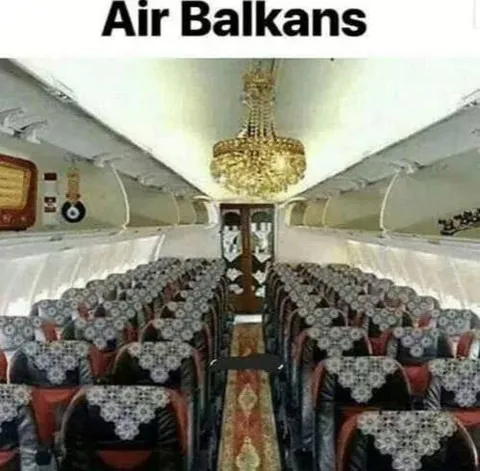 Air Balkans Luxury Cabin