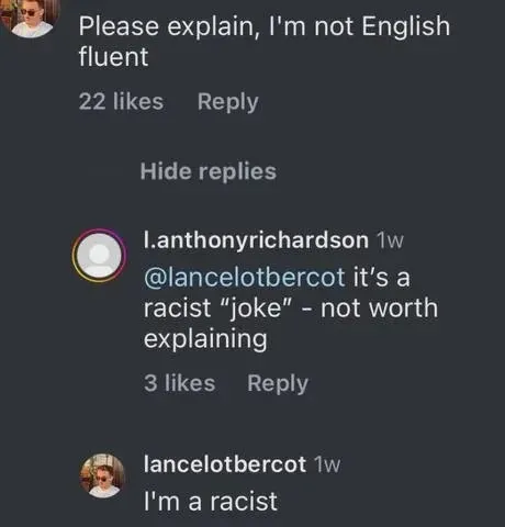 I'm a Racist Joke