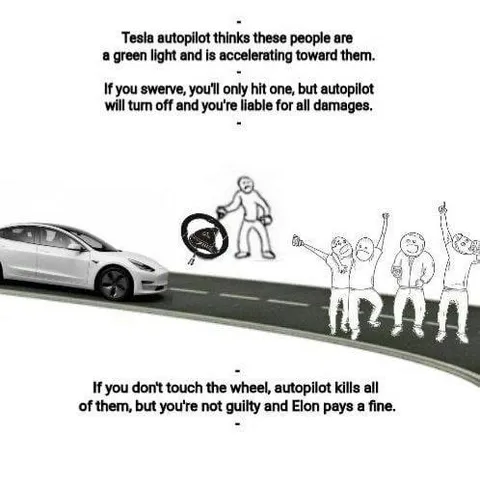 Tesla Autopilot Moral Dilemma