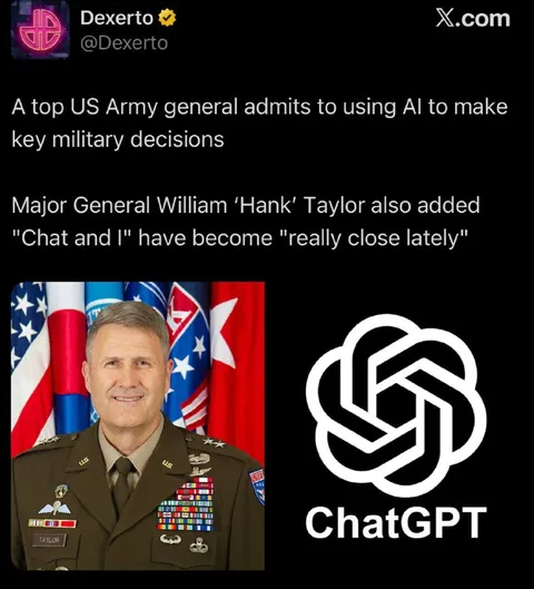 General Gets Close With ChatGPT