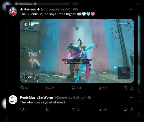 The Suicide Squad Says Trans Rights