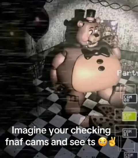 Checking FNAF Cams