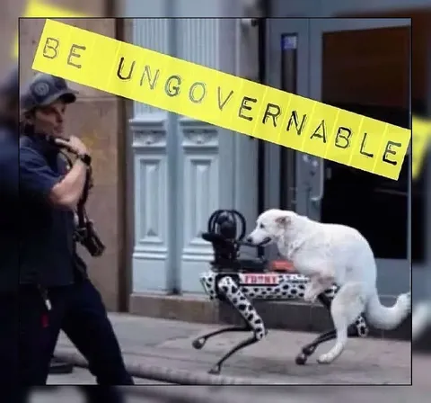 Be Ungovernable Dog