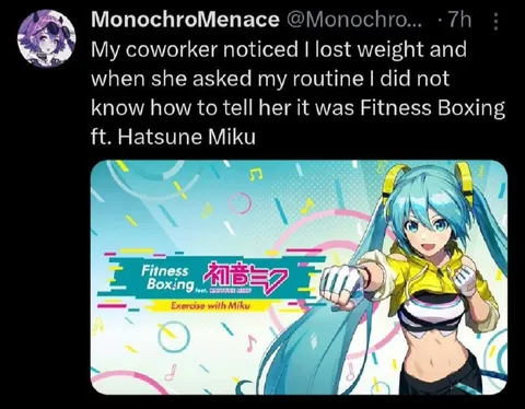 Fitness Boxing with Hatsune Miku