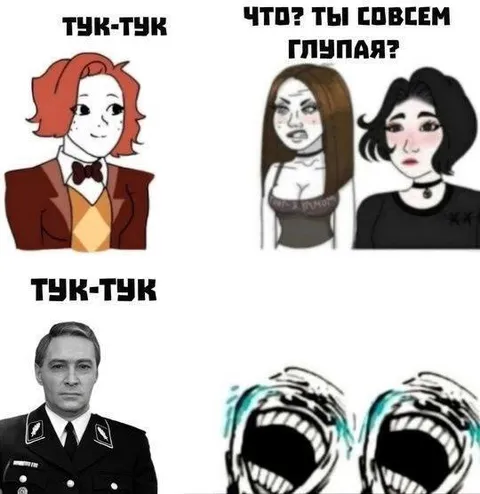 Тук-тук, ты совсем глупая?