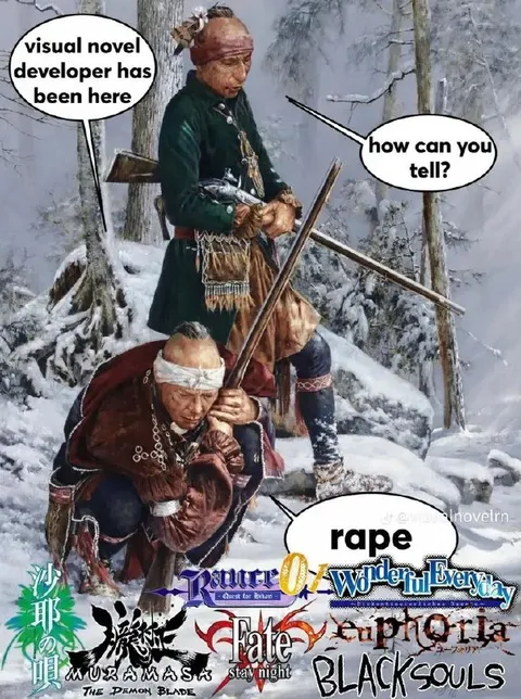 Visual Novel Developer in the Snow
