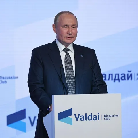 Путин на форуме Валдай
