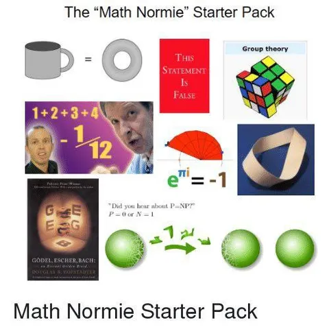 Math Normie Starter Pack