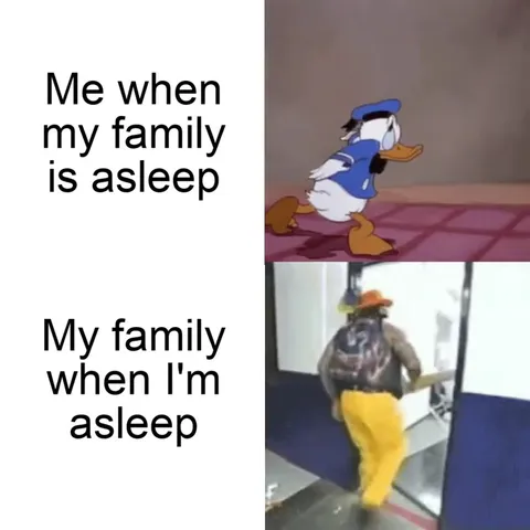 Family When Everyone Is Asleep