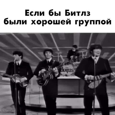 Если бы Битлз были хорошей группой