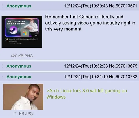 Arch Linux Will Kill Windows Gaming