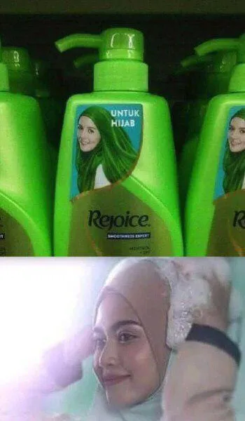 Sampo untuk hijab