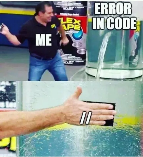 Error in Code Flex Tape