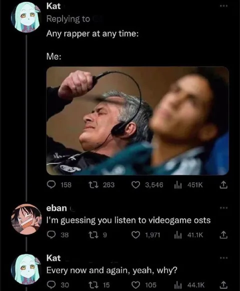 Rapper Listens to Video Game OSTs