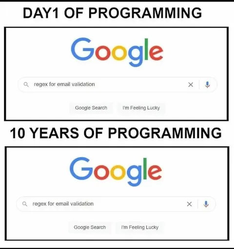 Ten Years of Programming Google Search