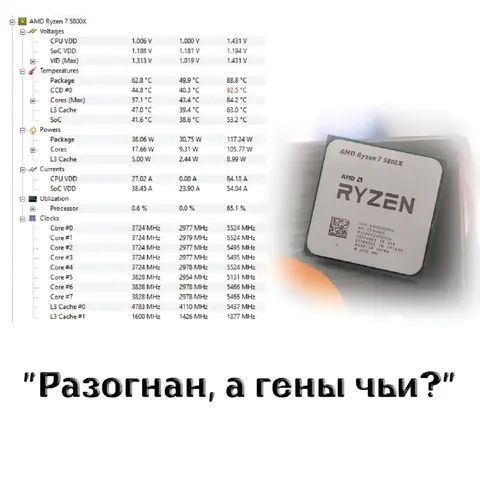 Разогнан, а гены чьи?