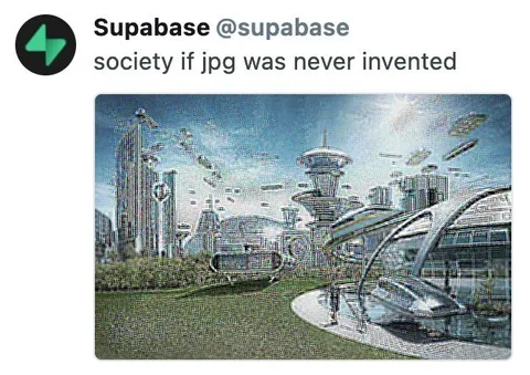 Society If JPG Never Existed