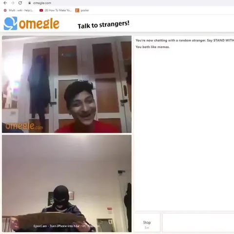 Omegle Strangers Celebrate Together