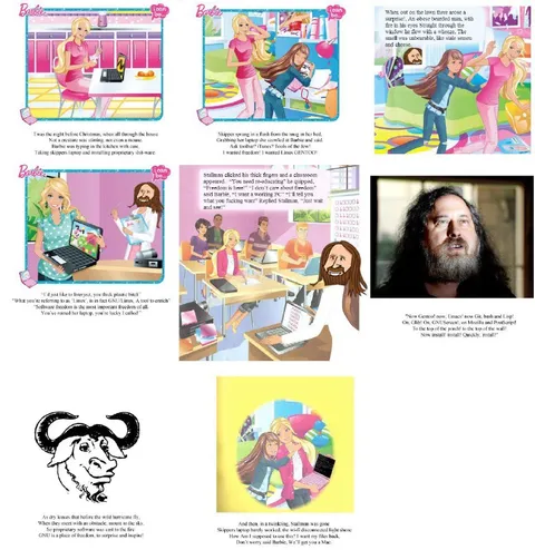 Barbie Installs Protection Software