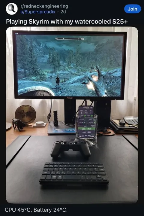 Watercooled Skyrim S25+ Setup